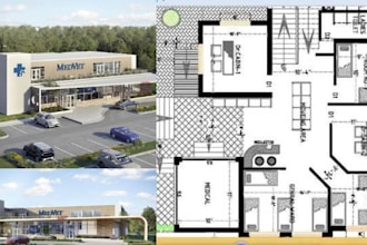 design realistic 3d house exterior and architectural rendering
