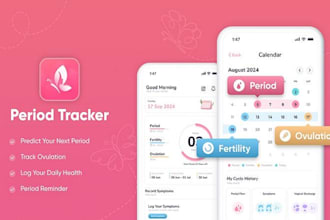 develop ai cycle app, ai women health app, period tracker app fertility tracker