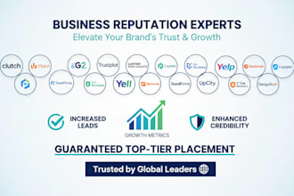 verified clutch g2 goodfirm ORM reputation online management designrush capterra