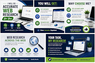 do professional web research and online research