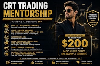 help you become a consistent forex trader using crt
