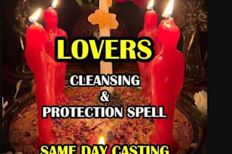 cast powerful cleansing protection love spell for couples aura cleansing