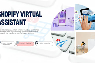 be your shopify virtual assistant