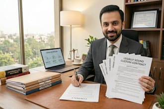 draft contracts, legal notices, and documents
