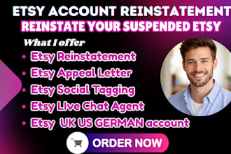 reopen etsy shop reinstate suspended etsy account etsy account reinstatement