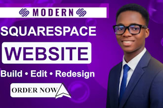 design or redesign squarespace coaching website edit and customize squarespace
