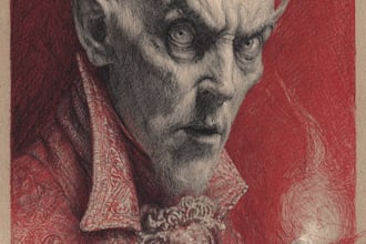 draw horror and dark fantasy illustrations