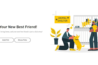 build a professional react landing page