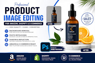 edit product photos for amazon shopify and ecommerce