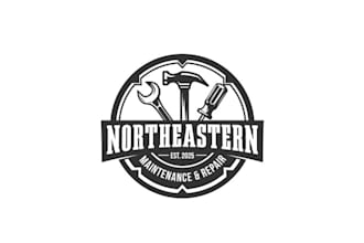 design home maintenance repair company logo