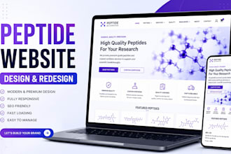 build fda compliant peptide website, research peptide store in woocommerce