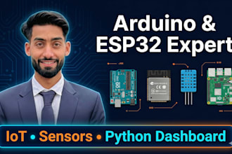 build arduino esp32 iot system with sensor integration and dashboard