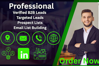 provide verified b2b leads, targeted leads and prospect lists