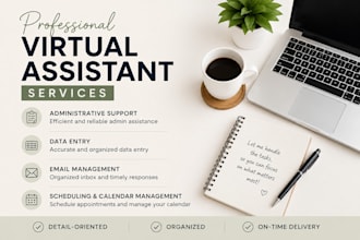 be your virtual assistant for admin tasks