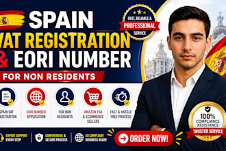 do spain vat registration and eori number for non residents