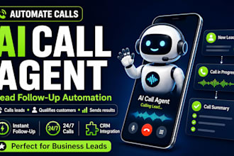 build ai call agent for leads and follow up