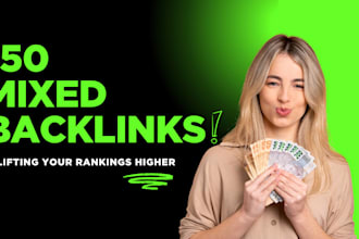 do 150 high da mixed SEO backlinks