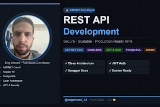 build a scalable rest API with asp net core and clean architecture
