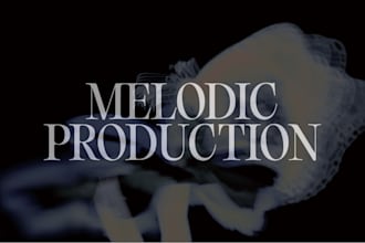 do your trap melodic production