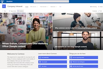 create  sharepoint intranet website, sharepoint online portal