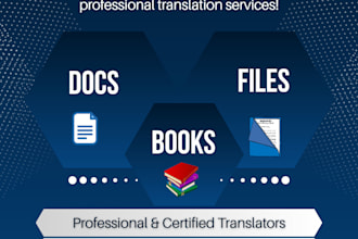 do professional english translation and transcription