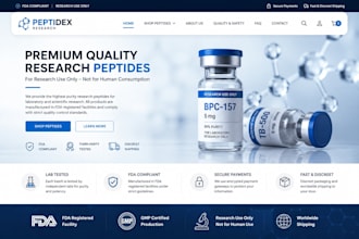 design peptide, sarms labels branding, supplement packaging