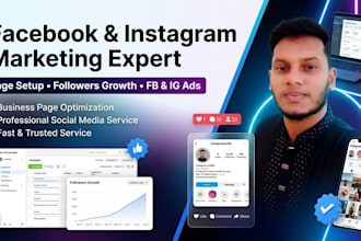 do facebook and instagram marketing, ads and growth