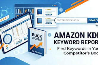 research competitor amazon KDP keywords from any book asin