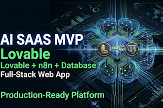 build your ai saas mvp using lovable, n8n and supabase
