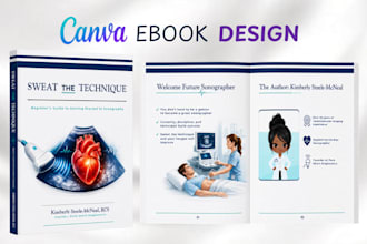 create a stunning canva ebook, lead magnet or digital guide design