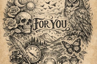 design professional creative tattoo design