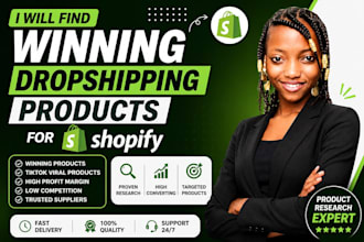 find winning dropshipping products for shopify