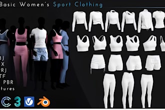 create custom 3d clothing mesh rigging for second life vrchat imvu and fivem