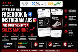 run your fb, ig ads and turn them into a sales machine, ex meta