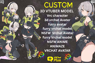 rig gmod playermodel, vrchat anime avatar, vtuber 3d model, sfm character port