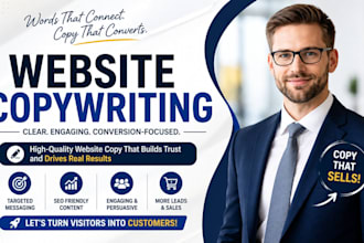 write SEO website copy that converts visitors into customers