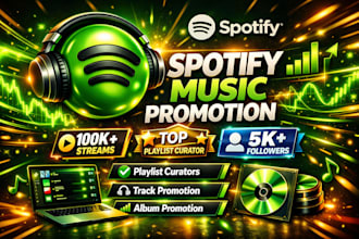 spotify music promotion spotify playlist curators spotify track album promotion