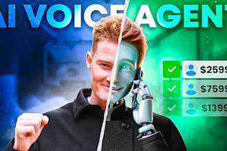 set up ai voice agent, autodialer,call center,ai cold calling,predictive dialer