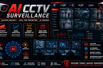 develop ai cctv surveillance and video analytics system
