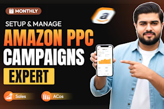setup and manage amazon PPC campaigns, amazon fba PPC ads