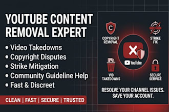 help you remove unwanted youtube videos and protect your content