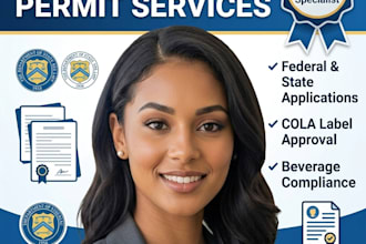 apply for ttb permit, cola approval, and alcohol license compliance