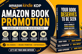 do amazon book promotion, kindle ebook marketing and kdp book promotion
