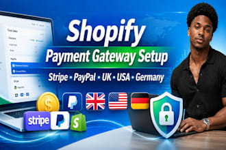 setup shopify payment gateway and fix checkout issues