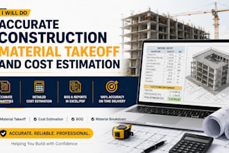 do accurate construction material takeoff and cost estimation