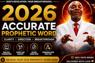 deliver a personalized 2026 prophetic word