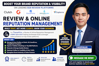 verified clutch g2 goodfirms designrush capterra ORM reputation management