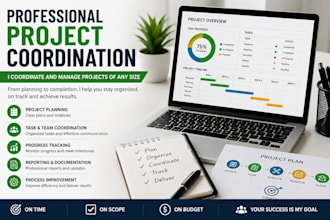 co ordinate and manage your small sized projects