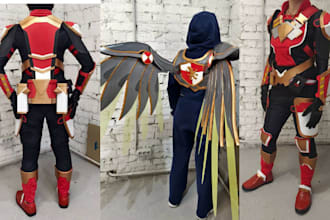 build custom eva foam armor cosplay eva foam helmet custom cosplay props design