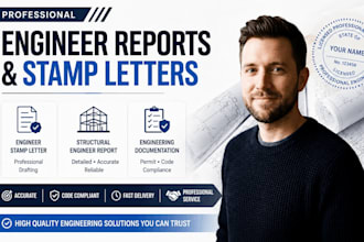 draft engineer stamp letter, engineer report, structural engineer report